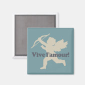 Vive L'amour magnets cupides (Recto/Verso)