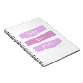 vive le cahier à spirale (Côté Droit)