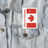 Vive le Canada Button (Insitu)