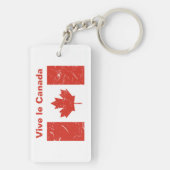 Vive le Canada Sleutelhanger (achterkant)