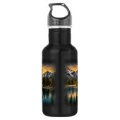 Vive le cône Bouteille d'eau noire (Dos)