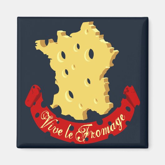 Vive le Fromage Magneet (Voorkant)