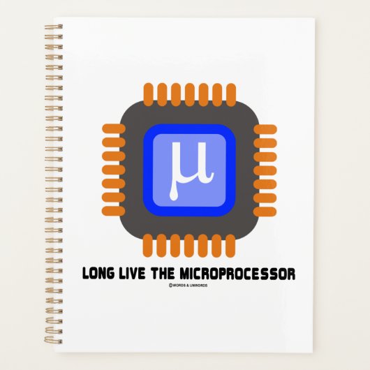 Vive le microprocesseur Humour de geek de la puce (Devant)