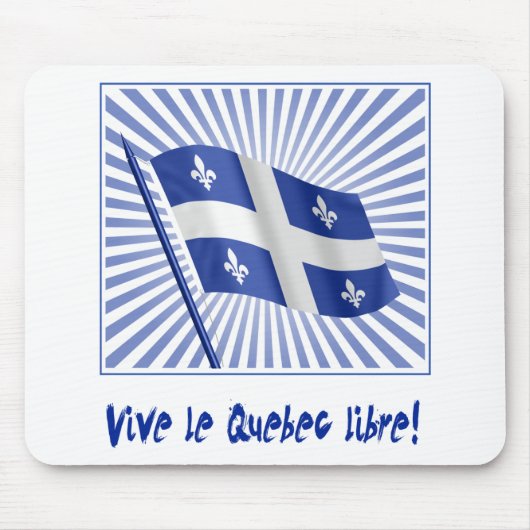 Vive le Québec libre! Muismat (Voorkant)