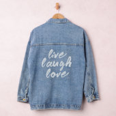 Vive Rire Amour Texte Bleu Clair (Hangar)