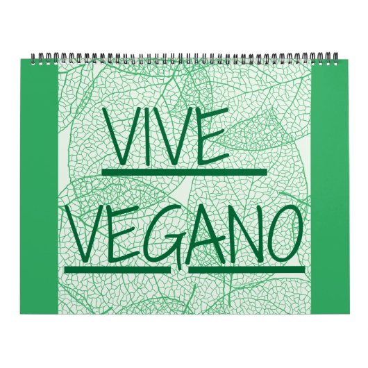 Vive vegano | Levend vegan Kalender (Hoes)