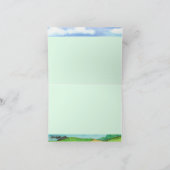 Vivent Aloha la carte de voeux, peinture de Maui (Intérieur)