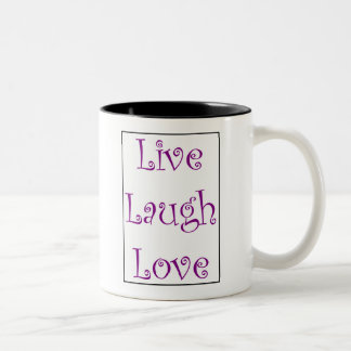 Vivent la tasse d'amour de rire