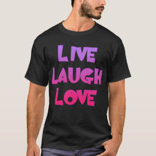 VIVENT les T-shirts d'AMOUR de RIRE, cadeaux