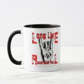 Vivent longtemps la tasse de café de rock (Gauche)