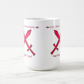 Vivez comme une tasse de guerrier (Centre)