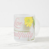 Vivez magnifiquement - Mug (Devant droit)