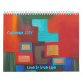 Vivez pour aimer la vie, le calendrier 2009 (Protection)
