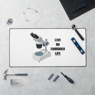Vivez une vie examinée Conseil Microscope composé