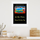 Vivez vos rêves Poster Yellowstone (Cuisine)