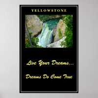 Vivez vos rêves Poster Yellowstone