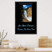 Vivez vos rêves Poster Yellowstone (Cuisine)