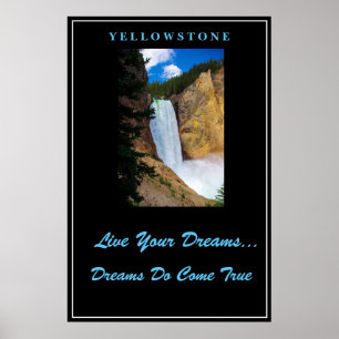 Vivez vos rêves Poster Yellowstone