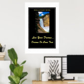Vivez vos rêves Poster Yellowstone (Bureau à domicile)