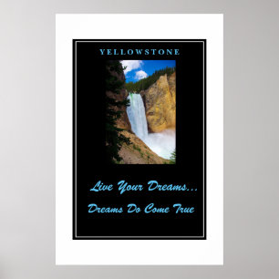 Vivez vos rêves Poster Yellowstone