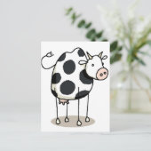 Vivi vaca briefkaart (Staand voorkant)