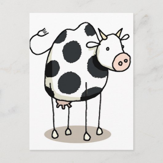 Vivi vaca briefkaart (Voorkant)