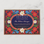 VIVIAN I : Carte de détails Mariage (Devant)