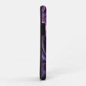 Vivid Abstract Cool Pink Paars Fractal Art Spiral Case-Mate iPhone Case (Achterkant/rechts)