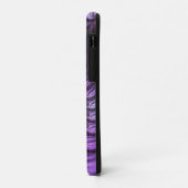 Vivid Abstract Cool Pink Paars Fractal Art Spiral Case-Mate iPhone Case (Achterkant/links)