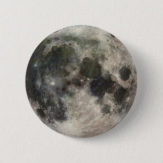 Vivid Afbeelding van de maan Ronde Button 5,7 Cm