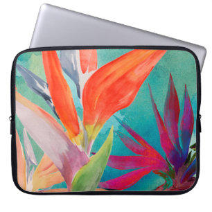 Vivid Birds of Paradise Laptop Sleeve