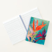 Vivid Birds of Paradise Notitieboek (Binnen)