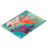 Vivid Birds of Paradise Notitieboek (Linkerzijde)