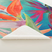 Vivid Birds of Paradise Sherpa Deken (3/4)