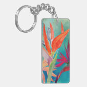 Vivid Birds of Paradise Sleutelhanger (Voorkant Links)