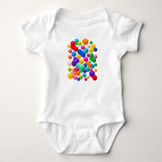 Vivid Blockscape Romper (Voorkant)