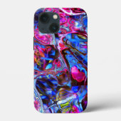 Vivid Blue en Hot Pink Case Mate Phone Case Case (Achterkant)