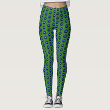 Vivid Blueberry-Leggings