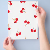 Vivid Cherry Pattern Flyer (Hand)