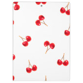 Vivid Cherry Pattern Klembord (Achterkant)