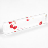 Vivid Cherry Pattern Naambordje
