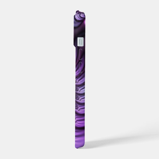 Vivid Cool Abstrait rose violet Fractal Art Spiral (Côté gauche)