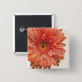 Vivid Daisy Vierkante Button 5,1 Cm (Voorkant /achterkant)