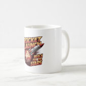 Vivid et Bold Rocket Launch Mug (Devant droit)