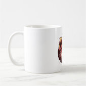 Vivid et Bold Rocket Launch Mug (Gauche)