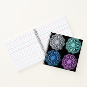 Vivid Flower Doily Journal (Intérieur)