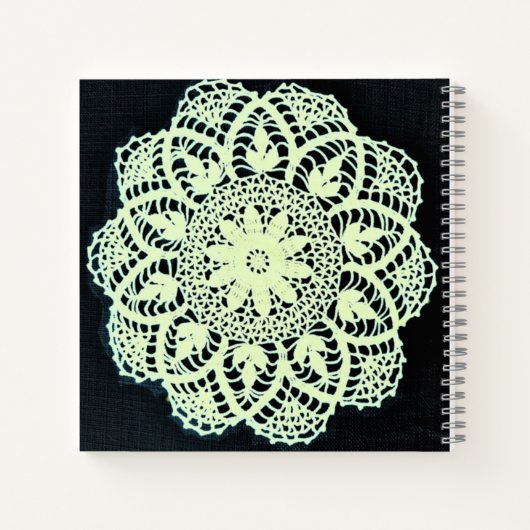 Vivid Flower Doily Journal (Dos)