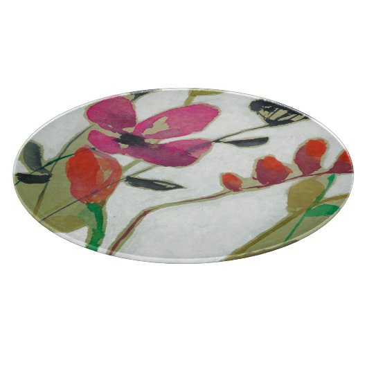 Vivid Flowers I Snijplank (Hoek)