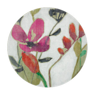 Vivid Flowers I Snijplank