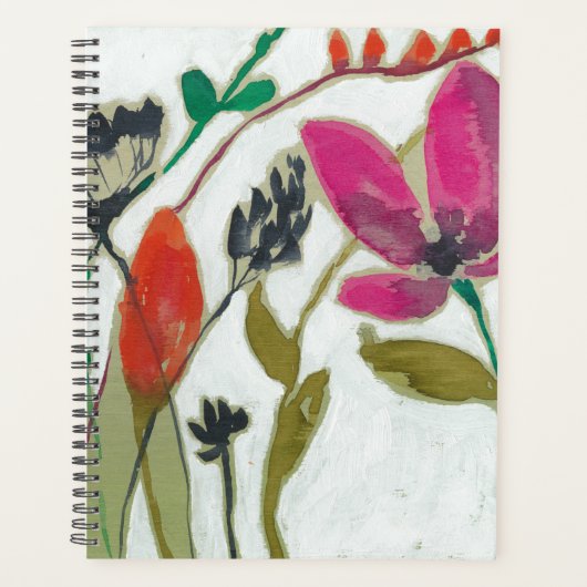 Vivid Flowers Planner (Voorkant)